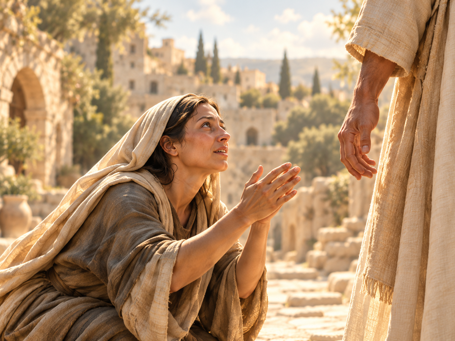Why did Jesus speak words that sounded like insult to a desperate mother?